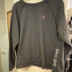 Victorias secret long sleeve sleep shirt size L